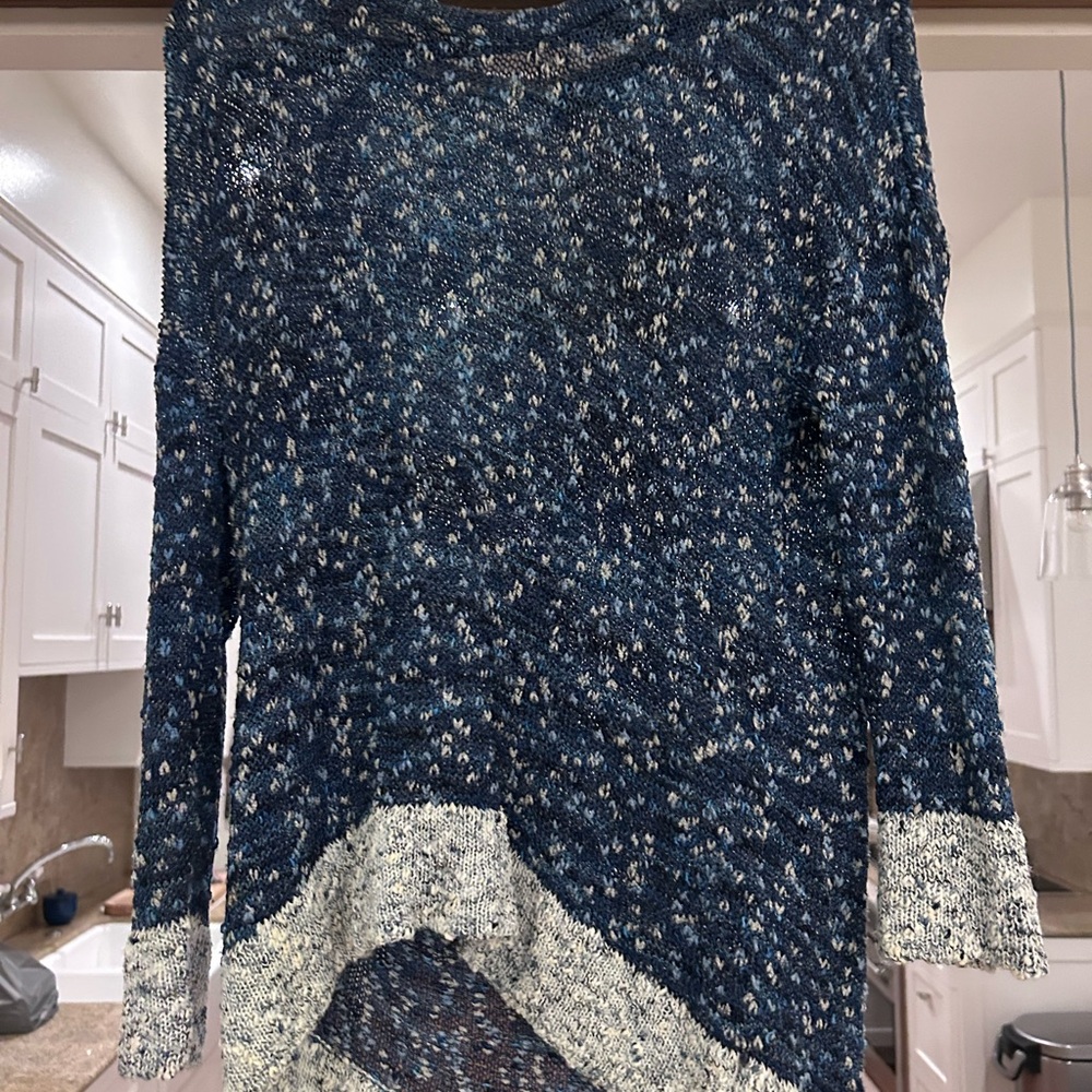 Rag & Bone Blue Long Sleeve Sweater